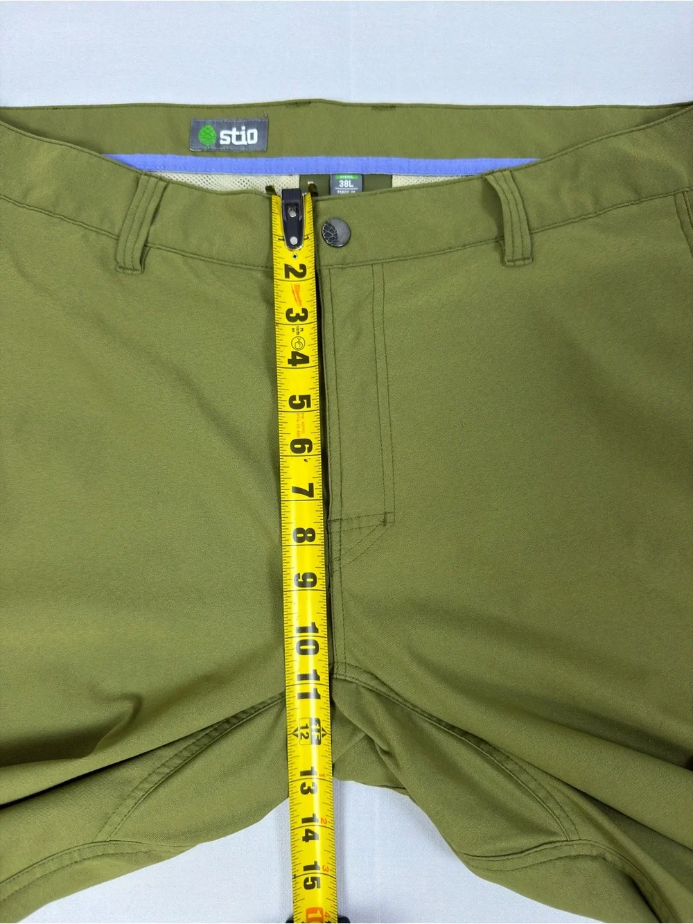 Stio Men’s Outdoor Hiking Stretch Pants Green Size 38L